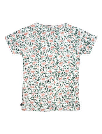 LOT DE 2 TEE SHIRTS JUSTINA MANCHES COURTES ENFANT