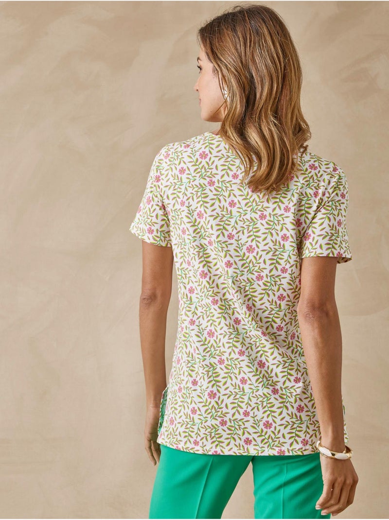 Lot de 2 tee-shirts manches courtes - DAXON Rose/Vert - Kiabi