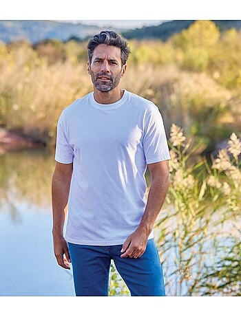 Lot de 2 Tee-Shirts MC Col Rond Unis - ATLAS FOR MEN