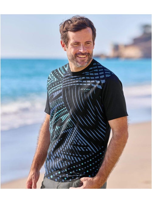 Lot de 2 Tee-Shirts Ocean Line - ATLAS FOR MEN - Kiabi Lot de 2 Tee-Shirts Ocean Line - ATLAS FOR MEN - Kiabi