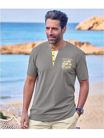 Lot de 2 Tee-Shirts Palm Club - ATLAS FOR MEN