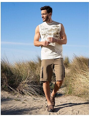 Lot de 2 Tee-Shirts Sans Manches Saharian Road - ATLAS FOR MEN