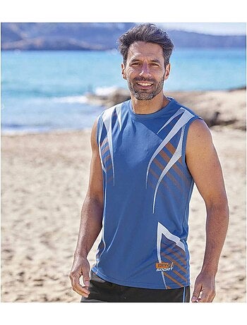 Lot de 2 Tee-Shirts Sans Manches Summer Sport - ATLAS FOR MEN