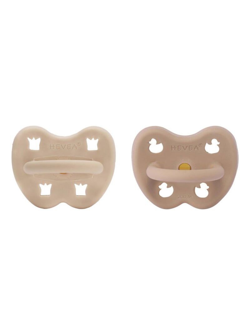 Lot de 2 tétines physiologiques 3-36 mois Beige - Kiabi
