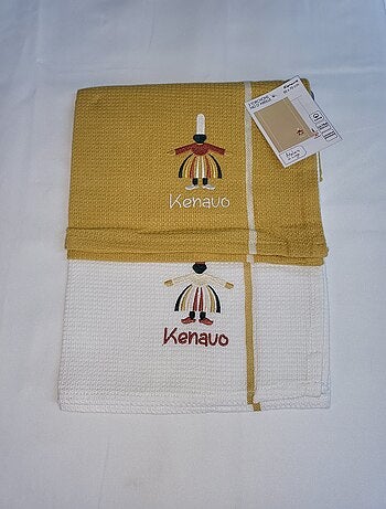 Lot de 2 torchon Kenavo madame