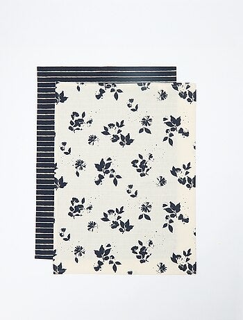 Lot de 2 torchons - Kiabi Home