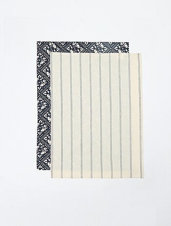 Lot de 2 torchons - Kiabi Home