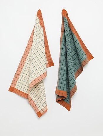 Lot de 2 torchons - KIABI Home