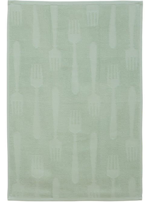 Lot de 2 torchons 45x70cm TERRY - Kiabi Lot de 2 torchons 45x70cm TERRY - Kiabi