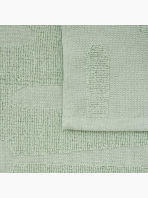 Lot de 2 torchons 45x70cm TERRY - Kiabi Lot de 2 torchons 45x70cm TERRY - Kiabi