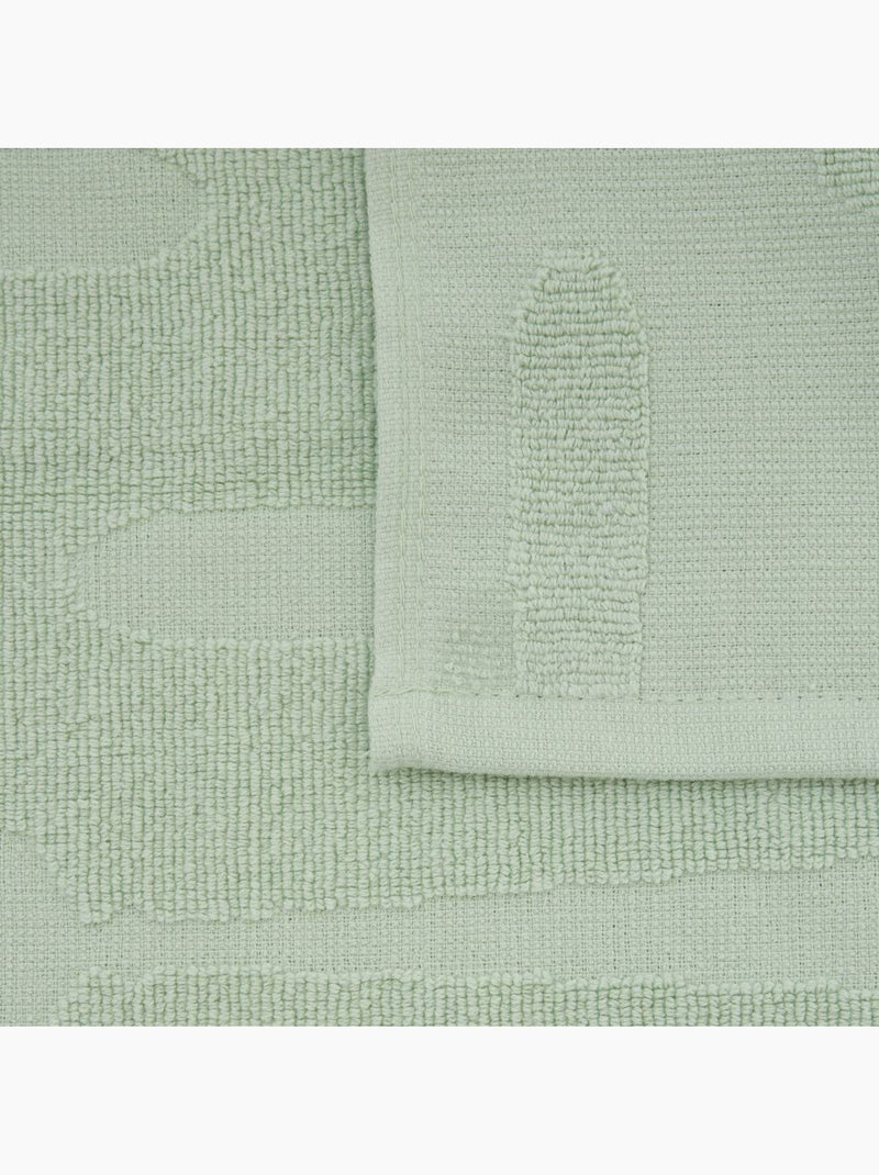 Lot de 2 torchons 45x70cm TERRY Vert clair - Kiabi
