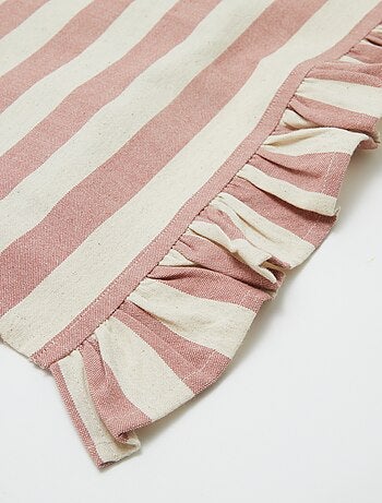 Lot de 2 torchons à volants (50x70 cm)