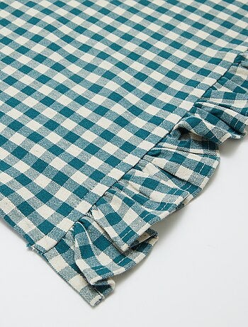 Lot de 2 torchons à volants (50x70 cm)