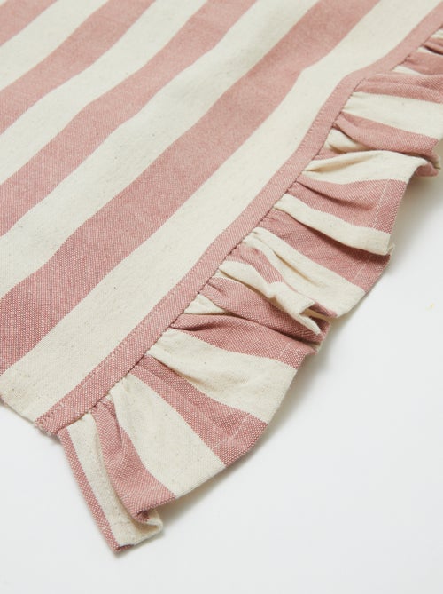 Lot de 2 torchons à volants (50x70 cm) - Kiabi