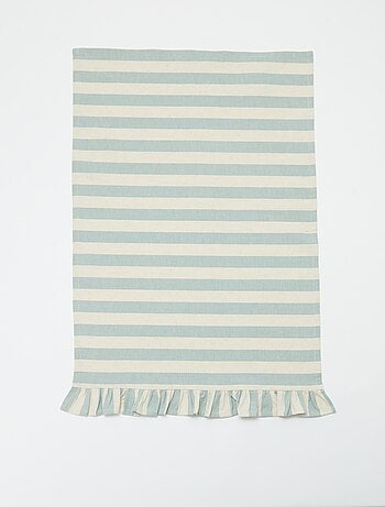 Lot de 2 torchons à volants (50x70 cm)