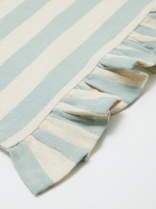 Lot de 2 torchons à volants (50x70 cm) - Kiabi