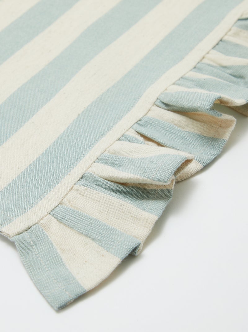 Lot de 2 torchons à volants (50x70 cm) JAUNE - Kiabi