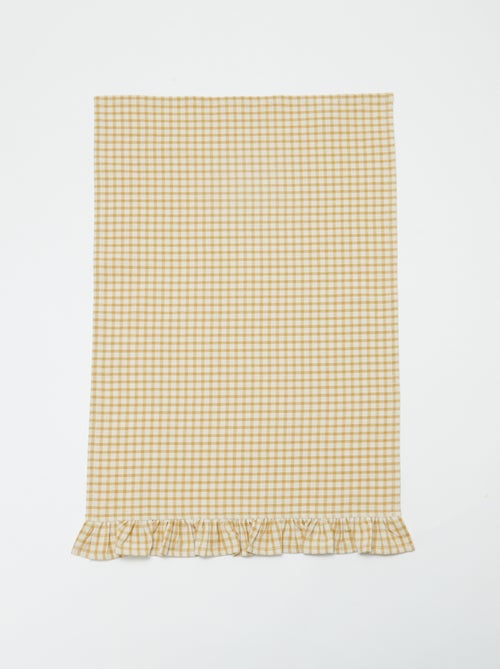 Lot de 2 torchons à volants (50x70 cm) - Kiabi