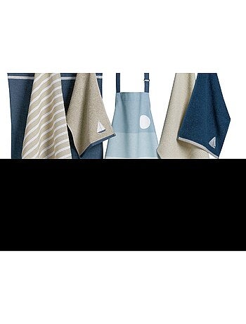 Lot de 2 torchons Bateau regate