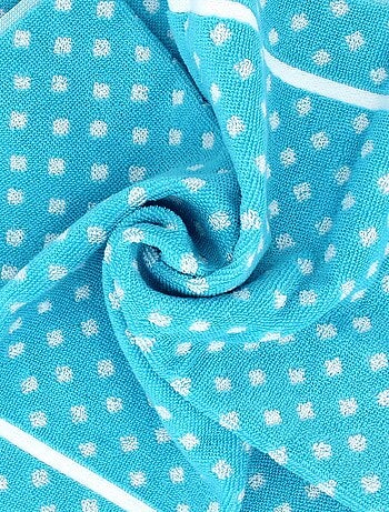 Lot de 2 torchons cuisine éponge DOTS 50x50 cm