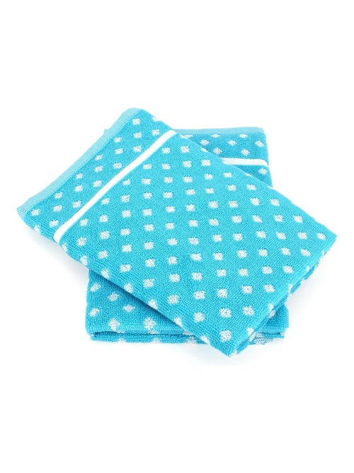 Lot de 2 torchons cuisine éponge DOTS 50x50 cm - Kiabi Lot de 2 torchons cuisine éponge DOTS 50x50 cm - Kiabi