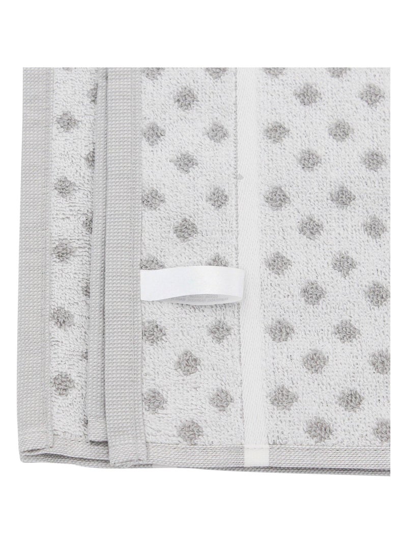 Lot de 2 torchons cuisine éponge DOTS 50x50 cm Gris - Kiabi