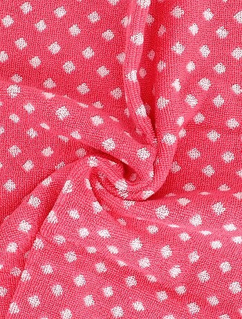 Lot de 2 torchons cuisine éponge DOTS 50x50 cm