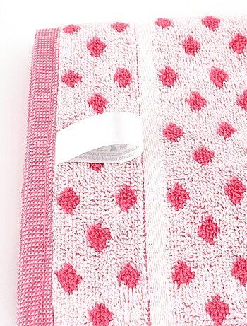 Lot de 2 torchons cuisine éponge DOTS 50x50 cm