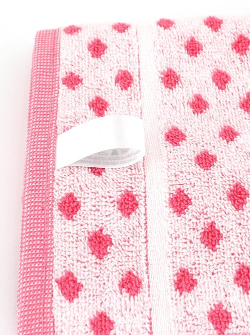 Lot de 2 torchons cuisine éponge DOTS 50x50 cm - Kiabi Lot de 2 torchons cuisine éponge DOTS 50x50 cm - Kiabi