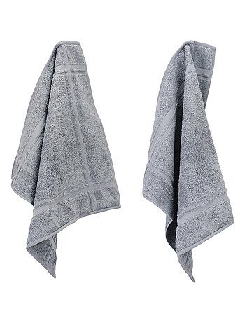 Lot de 2 torchons cuisine éponge PURE KITCHEN TERRY