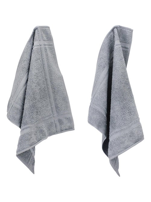 Lot de 2 torchons cuisine éponge PURE KITCHEN TERRY - Kiabi