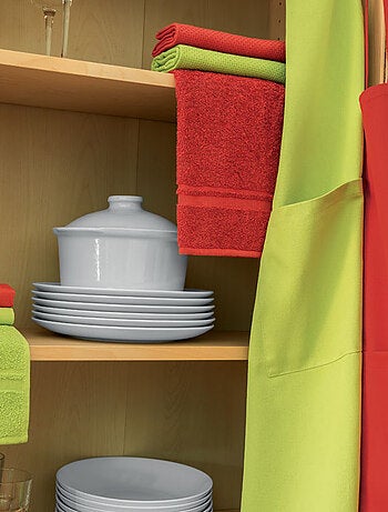 Lot de 2 torchons cuisine éponge PURE KITCHEN TERRY