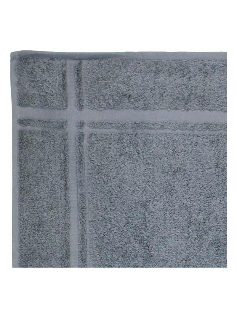 Lot de 2 torchons cuisine éponge PURE KITCHEN TERRY Gris - Kiabi