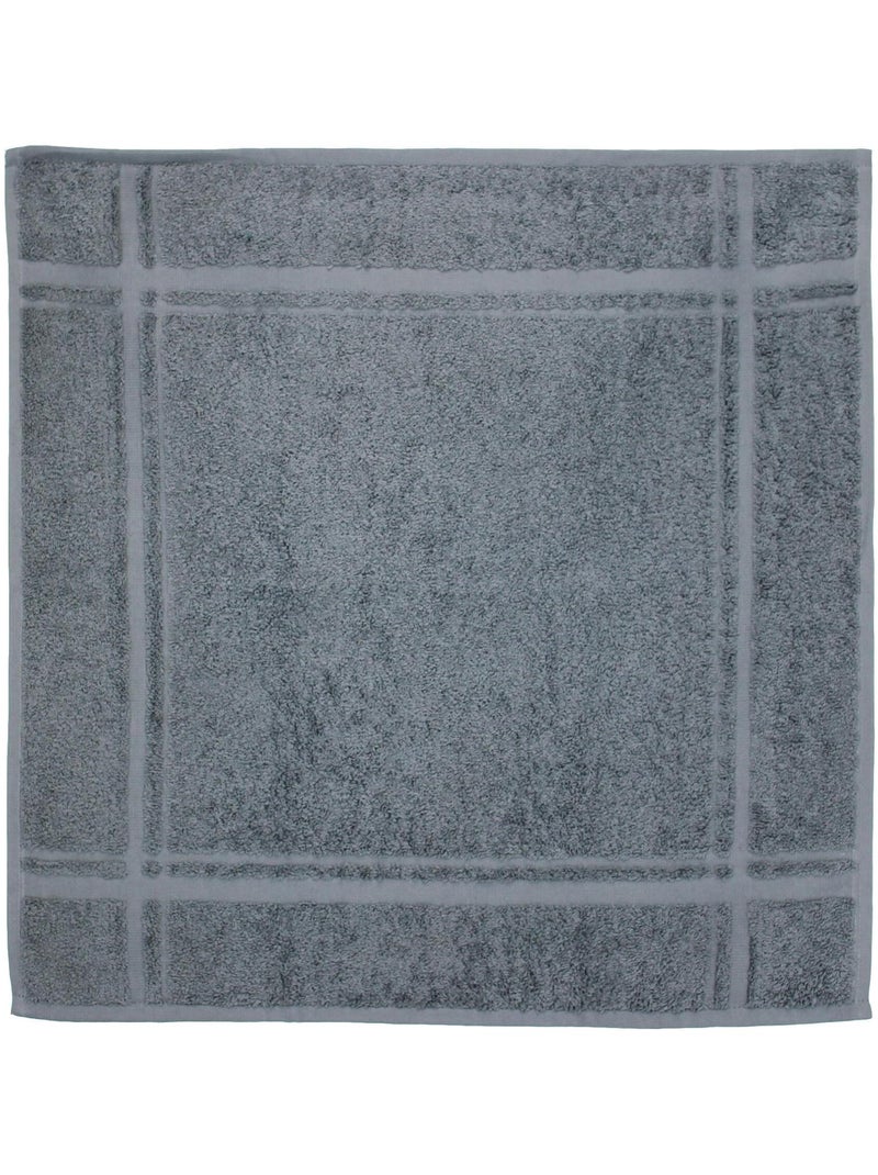 Lot de 2 torchons cuisine éponge PURE KITCHEN TERRY Gris - Kiabi