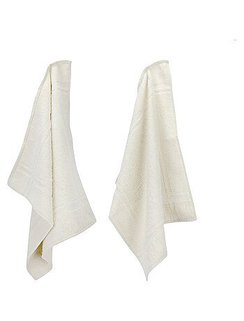 Lot de 2 torchons cuisine éponge PURE KITCHEN TERRY