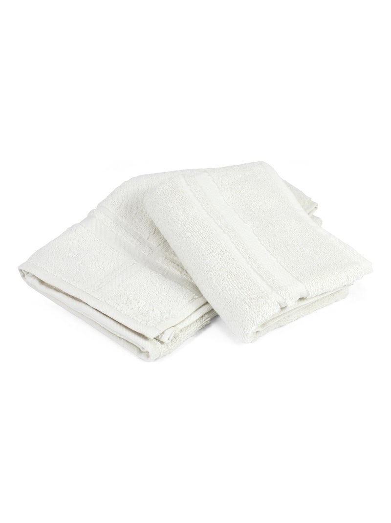 Lot de 2 torchons cuisine éponge PURE KITCHEN TERRY Ivoire - Kiabi