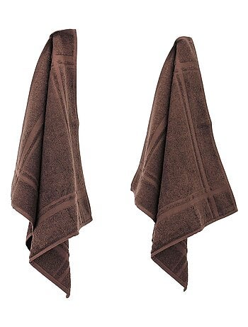 Lot de 2 torchons cuisine éponge PURE KITCHEN TERRY