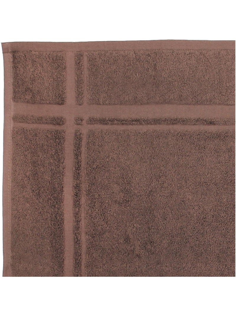 Lot de 2 torchons cuisine éponge PURE KITCHEN TERRY Marron - Kiabi