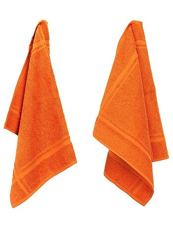 Lot de 2 torchons cuisine éponge PURE KITCHEN TERRY