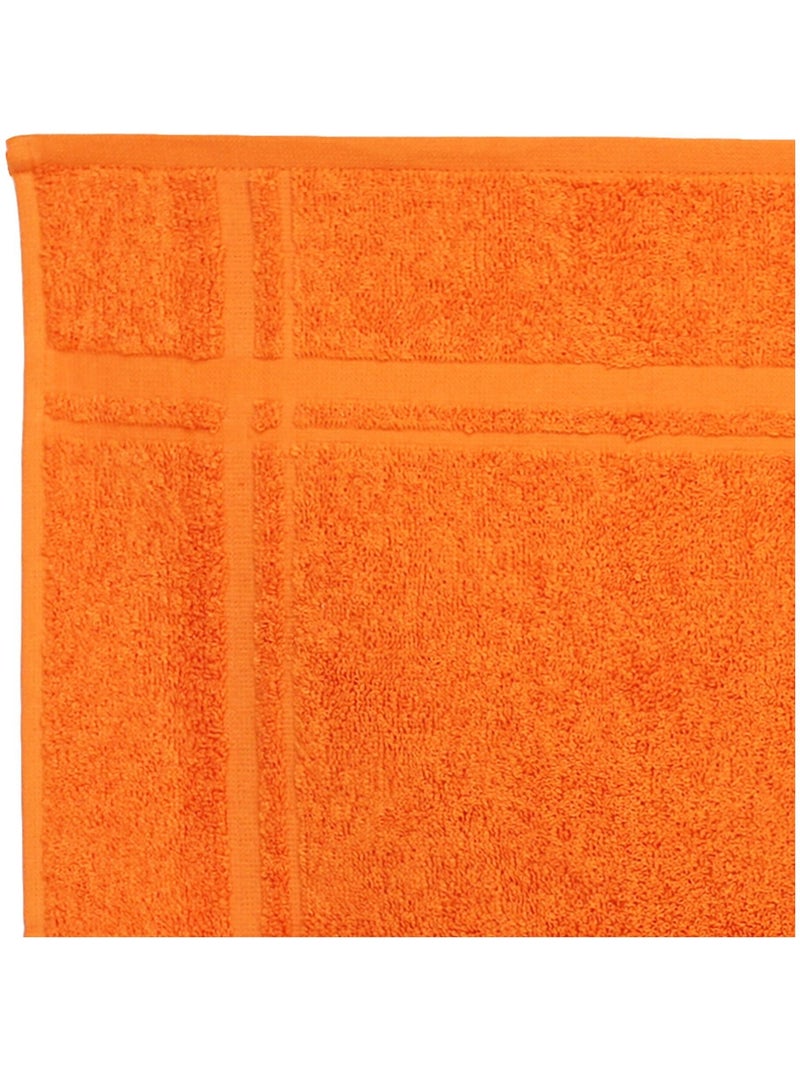 Lot de 2 torchons cuisine éponge PURE KITCHEN TERRY Orange - Kiabi