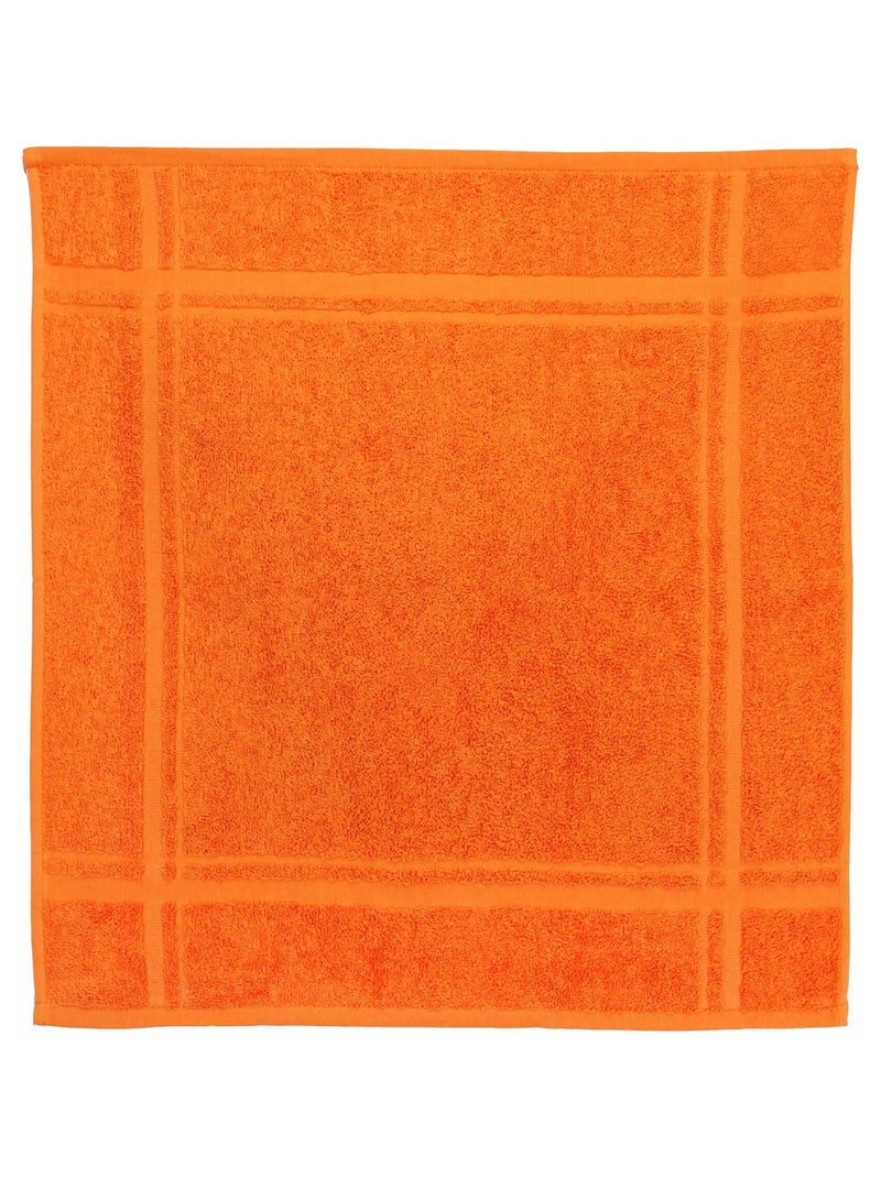 Lot de 2 torchons cuisine éponge PURE KITCHEN TERRY Orange - Kiabi
