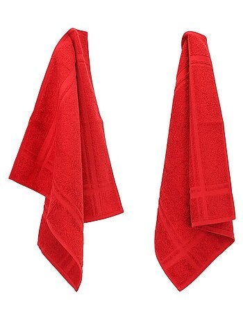 Lot de 2 torchons cuisine éponge PURE KITCHEN TERRY