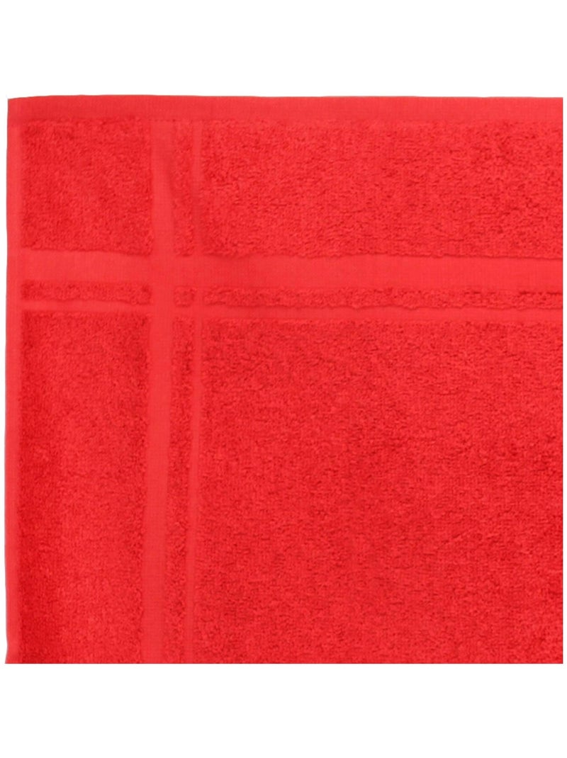 Lot de 2 torchons cuisine éponge PURE KITCHEN TERRY Rouge - Kiabi