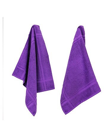 Lot de 2 torchons cuisine éponge PURE KITCHEN TERRY