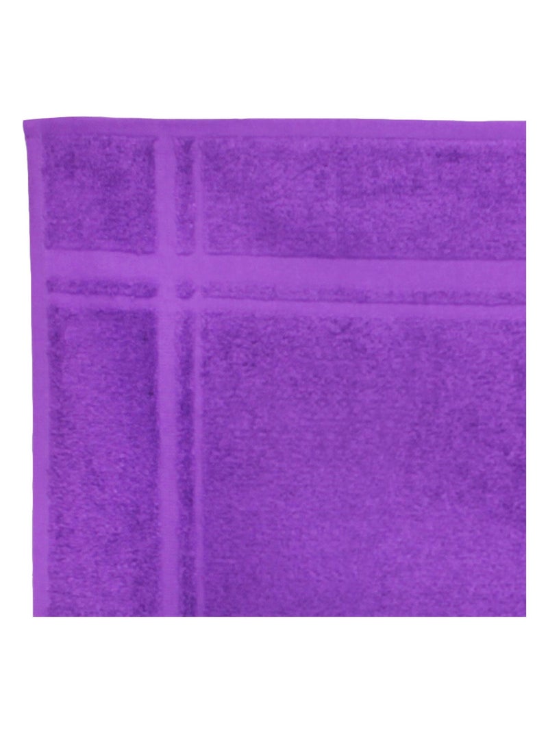 Lot de 2 torchons cuisine éponge PURE KITCHEN TERRY Violet - Kiabi