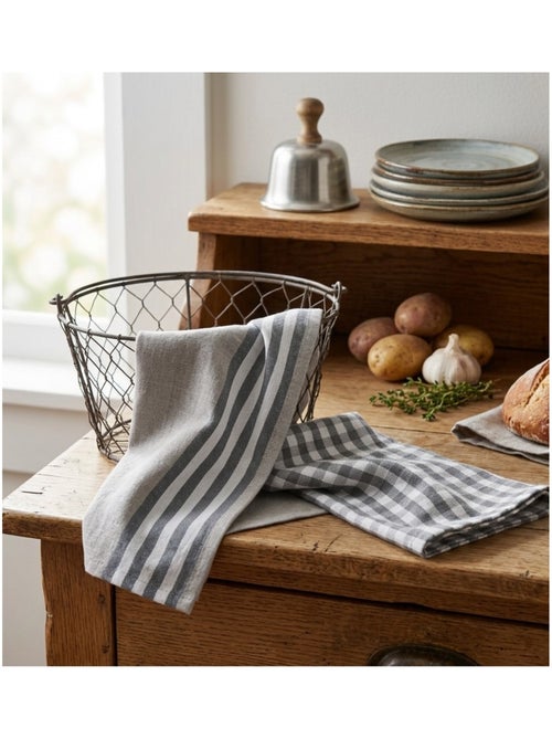 Lot de 2 torchons Cuisine - Kiabi