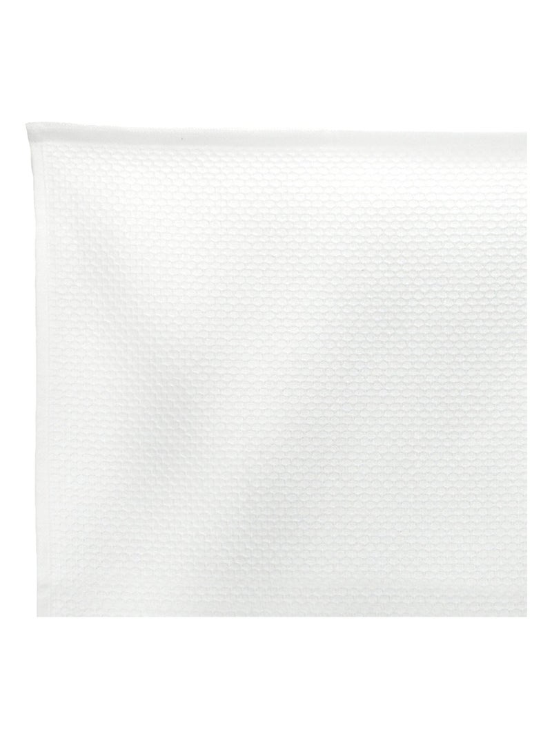 Lot de 2 torchons cuisine nid d'abeille PURE KITCHEN WAFFLE Blanc - Kiabi
