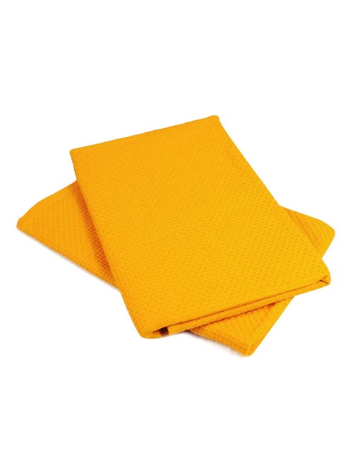 Lot de 2 torchons cuisine nid d'abeille PURE KITCHEN WAFFLE - Kiabi Lot de 2 torchons cuisine nid d'abeille PURE KITCHEN WAFFLE - Kiabi