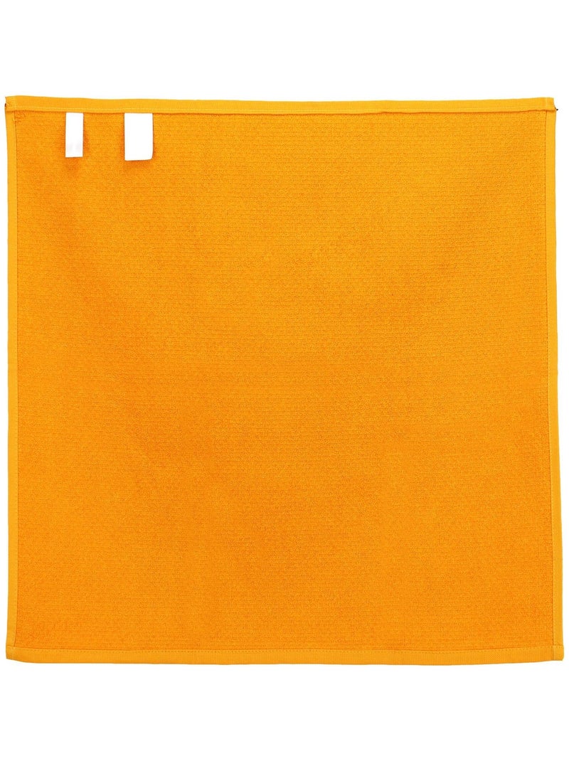 Lot de 2 torchons cuisine nid d'abeille PURE KITCHEN WAFFLE Jaune or - Kiabi