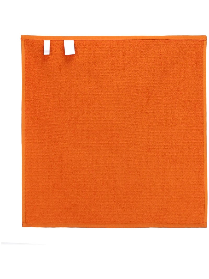 Lot de 2 torchons cuisine nid d'abeille PURE KITCHEN WAFFLE Orange - Kiabi